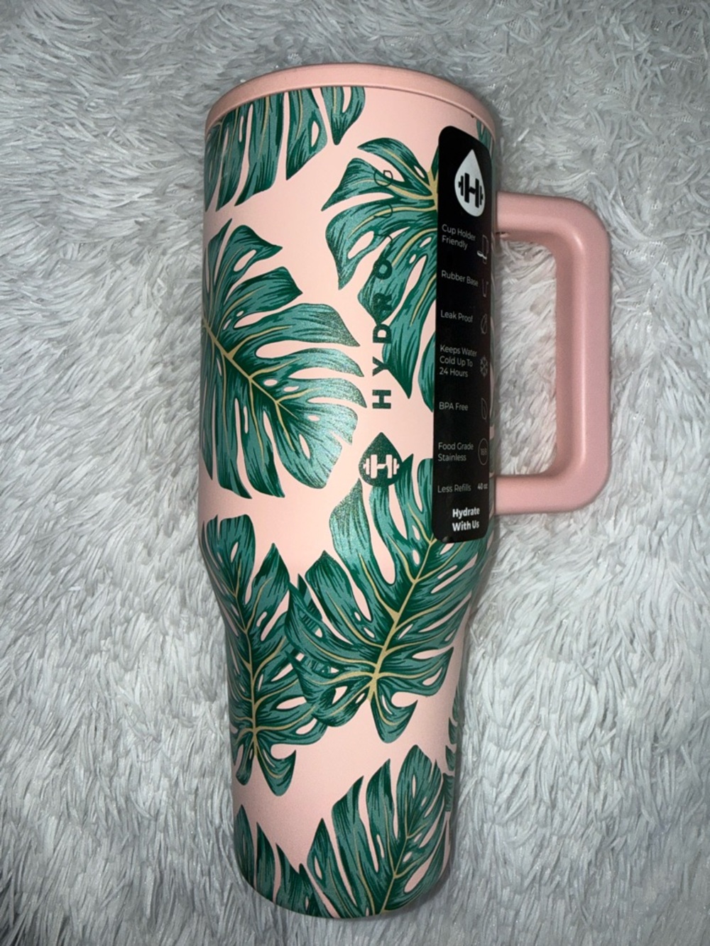 Hydrojug monstera 40 oz traveler